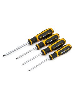 KDT80065H image(0) - GearWrench 4 Piece Square Dual Material Screwdriver Set