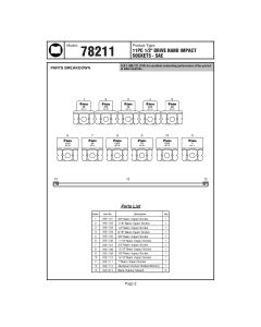 AST7821101 image(0) - Astro Pneumatic 3/8 Inch Nano Impact Socket