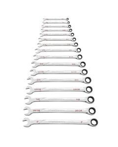 KDT86451 image(0) - GearWrench 16 Pc. 120XP Universal Spline SAE XL Set
