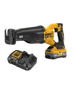 DWTDCS384WW1 image(0) - DeWalt 20V MAX* XR Brushless Cordless Reciprocating Saw Kit