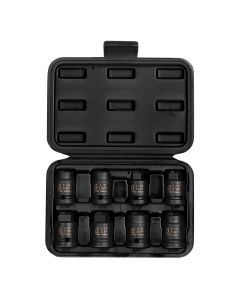 SUN2841 image(0) - SUNEX 8PC 1/2"DR PIPE PLUG SOCKET SET