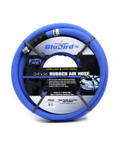 BLBBB3425 image(0) - BluBird Pro Rubber Air Hose Assembly 3/4" x 25'