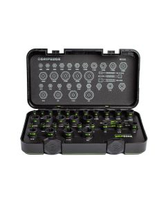 GETMX32S image(0) - Grip Edge Tools 32 Piece Master Socket Extractor Set