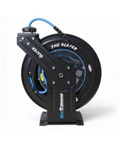 BLBPWHYR14100 image(0) - BluBird Blu Shield The Slayer Hybrid Pressure Washing Hose Reel 1/4" X 100'