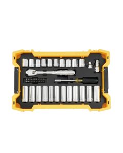 DWTDWMT45403 image(0) - DeWalt 85 Piece Mechanics Tool Set with ToughSystem Trays