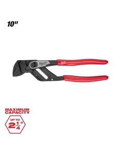 MLW48-22-6910 image(0) - Milwaukee Tool 10 Inch Pliers Wrench Quick Adjust Parallel Jaws Non-Marring Fastening Tool 2-1/4 Inch Capacity