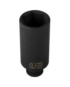 SUN815MD image(0) - SUNEX SOC 15MM 1/4D IMP 6PT DP