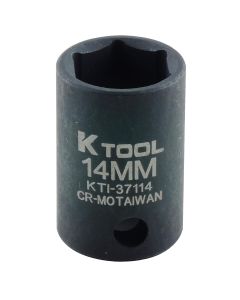 KTI37114 image(0) - K Tool International SOC 14MM 3/8D IMP 6PT