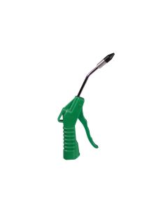 AST1717 image(0) - Astro Pneumatic Deluxe 4 Inch Air Blow Gun &hyphen; Green with 1/2 Inch Removable Rubber Tip