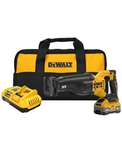 DWTDCS384WW1 image(0) - DeWalt 20V MAX* XR Brushless Cordless Reciprocating Saw Kit