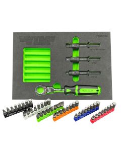 VIMS2BK100K image(0) - VIM Tools 52 Piece Shake 2 Break Master Kit with Impact Bits