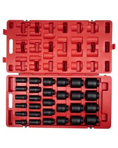 SUN4695 image(0) - SUNEX 3/4" Drive 29 Piece SAE Deep Impact Socket Set