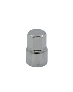 VIMSHM410 image(0) - VIM Tools 10 mm Hex One Piece Drive Bit, 1/4 Inch Square Drive