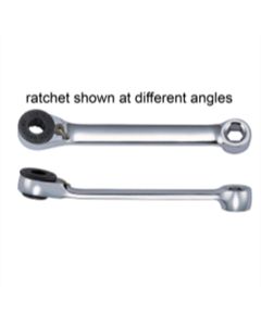 VIMHBR3 image(0) - VIM Tools Hex Bit Ratchet, 1/4 Inch Hex Drive Both Ends