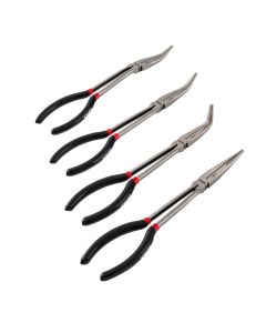 SUNSXLRS411 image(0) - SUNEX 4  Piece 11 Inch Long Reach Pliers Set