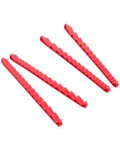 ERN6050 image(0) - Ernst Mfg. 30 Tool 'No-Slip' Low Profile Wrench Rails, Red