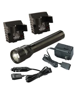 STL75662 image(0) - Streamlight 500 Lumen Stinger Classic LED Flashlight - 120V AC/12V DC - 2 Smart Chargers