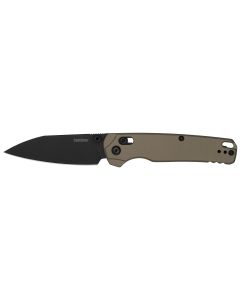 KER6110FDE image(0) - KERSHAW BEL AIR XL - ALUM FDE/M4 BLK