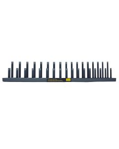 KTI72478 image(0) - K Tool International Socket Holder 1/2 Inch Drive MM Gray
