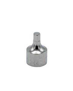 VIMSHM404 image(0) - VIM Tools 4 mm Hex One Piece Drive Bit, 1/4 Inch Square Drive