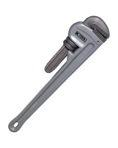 KTI49118 image(0) - K Tool International Pipe Wrench 18 Inch Aluminum