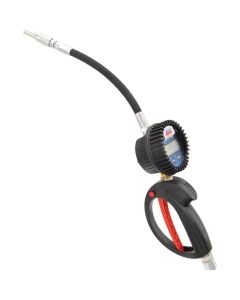 LIN982 image(0) - Lincoln Lubrication  982 10 GPM Multi-Measure Digital Oil/Anti-Freeze Meter with Flexible Hose and Auto-Nozzle