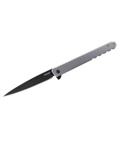 COS30857 image(0) - COAST Products LX534 1919 Founders Series Origin Assisted Open Titanium Nitride Coated 9Cr18Mov Drop Point Blade with Frame Lock Folding Pocket Knife - Black/Silver