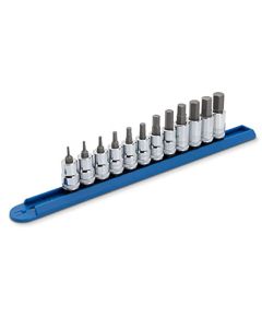 KDT80580 image(2) - GearWrench 12 Piece 3/8 Inch Drive Hex Bit Metric Socket Set