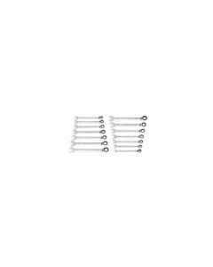KDT86661 image(0) - GearWrench 14 Piece 90-Tooth 12 Point SAE Reversible Ratcheting Wrench Set with Wrench Roll