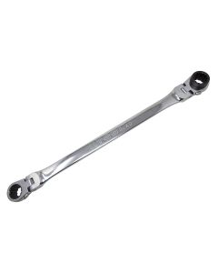 KTIXDDB27X30 image(0) - K Tool International Wrench 27mm x 30mm Ratcheting Reversible Flexible Double Box Extra Long