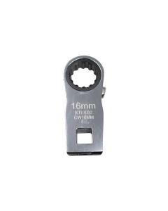 KTIXD2CW16MM image(0) - K Tool International Ratcheting Crowfoot Wrench 16mm 3/8 Inch Drive