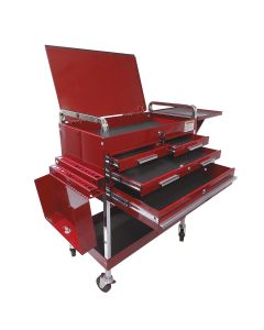 SUN8013ADLX image(0) - SUNEX Deluxe Service Cart w/ Locking Top, 4