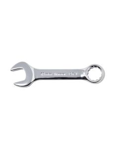 KTI41718 image(0) - K Tool International Wrench 18mm Combination Short 12 Point 15 Degree