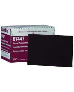 MMM7447 image(0) - 3M PAD SCOTCH BRITE MAROON GEN PURPOSE 20PK