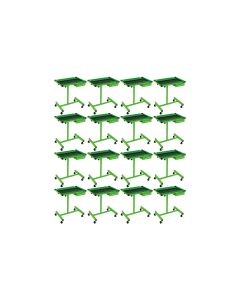KTI75108-PL16 image(0) - K Tool International Work Table 30 Inch Adjustable (Matte Green) (Pallet of 16)