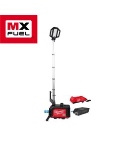MLWMXF040-1XC image(0) - Milwaukee Tool MX FUEL ROCKET Dual Power Compact Tower 5000 Lumen Light