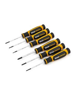 KDT80055H image(0) - GearWrench 6 Piece Phillips/Slotted Mini Dual Material Screwdriver Set