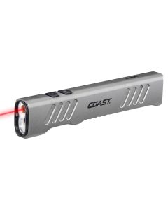 COS31013 image(0) - COAST Products Slayer Pro 1000 Lumen LASER Rechargeable LED Flashlight with Dual Magnet Base - Silver