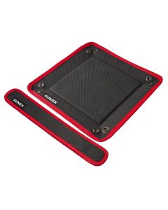 SUNSXMAGPACK image(0) - SUNEX 10 Inch x 10 Inch Folding Magnetic Tray with 2 Inch x 12 Inch Flexible Magnetic Strip Combo Pack