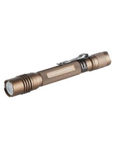 STL88137 image(0) - Streamlight 550 Lumen ProTac 2AA-X USB Flashlight &hyphen; Includes holster, rechargeable lithium polymer battery pack, and USB-C cord  - Coyote