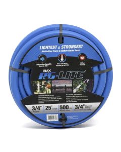 BLBBSAL3425 image(0) - BluBird AG - Lite Rubber Water Hose Assembly 3/4" x 25'