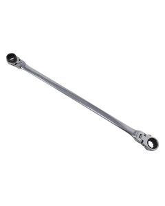 KTIXD12017X19 image(0) - K Tool International Ratcheting Wrench Double Flex 120 Tooth 17mm x 19mm