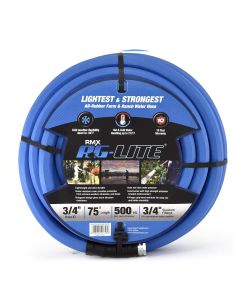 BLBBSAL3475 image(0) - BluBird AG - Lite Rubber Water Hose Assembly 3/4" x 75'