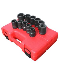 SUN4682 image(0) - Sunex SOCKET SET IMPACT 3/4IN. DRIVE 11PC TRUCK SERVICE