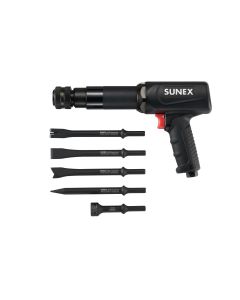 SUNSX2302K image(0) - SUNEX Heavy-Duty Long Barrel Air Hammer Kit