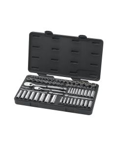 KDT83000 image(0) - GearWrench 68 Piece 1/4 Inch & 3/8 Inch Drive 6 & 12 Point Standard & Deep SAE/Metric Mechanics Tool Set
