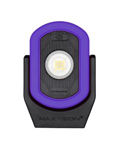 MXN00816 image(0) - Maxxeon Workstar 816 CYCLOPS 720 Lumen USB-C Rechargeable Work light with Magnetic Base - Purple