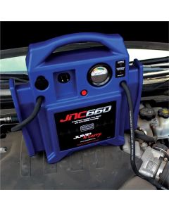SOLJNC660 image(0) - Clore Automotive JNC660 Jump-N-Carry 1700A  12 Volt Jump Starter with Power Supply and Auto Charge Technology - Blue