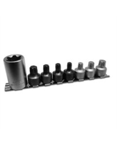 VIMTORXTBS image(1) - VIM Tools TORX Truck Bed Set, Ep24, T40 Thru T55 TORX, IP45 Thru IP55 TORX Plus