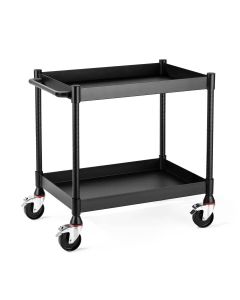 LUXUCMT010 image(0) - Luxor MightyHaul 24 Inch Heavy Duty 2 Shelf Utility Cart